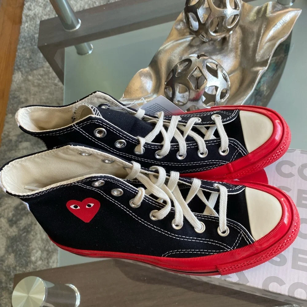 Converse COMME DES GARÇON High Top Sneakers - Picture 7 of 8